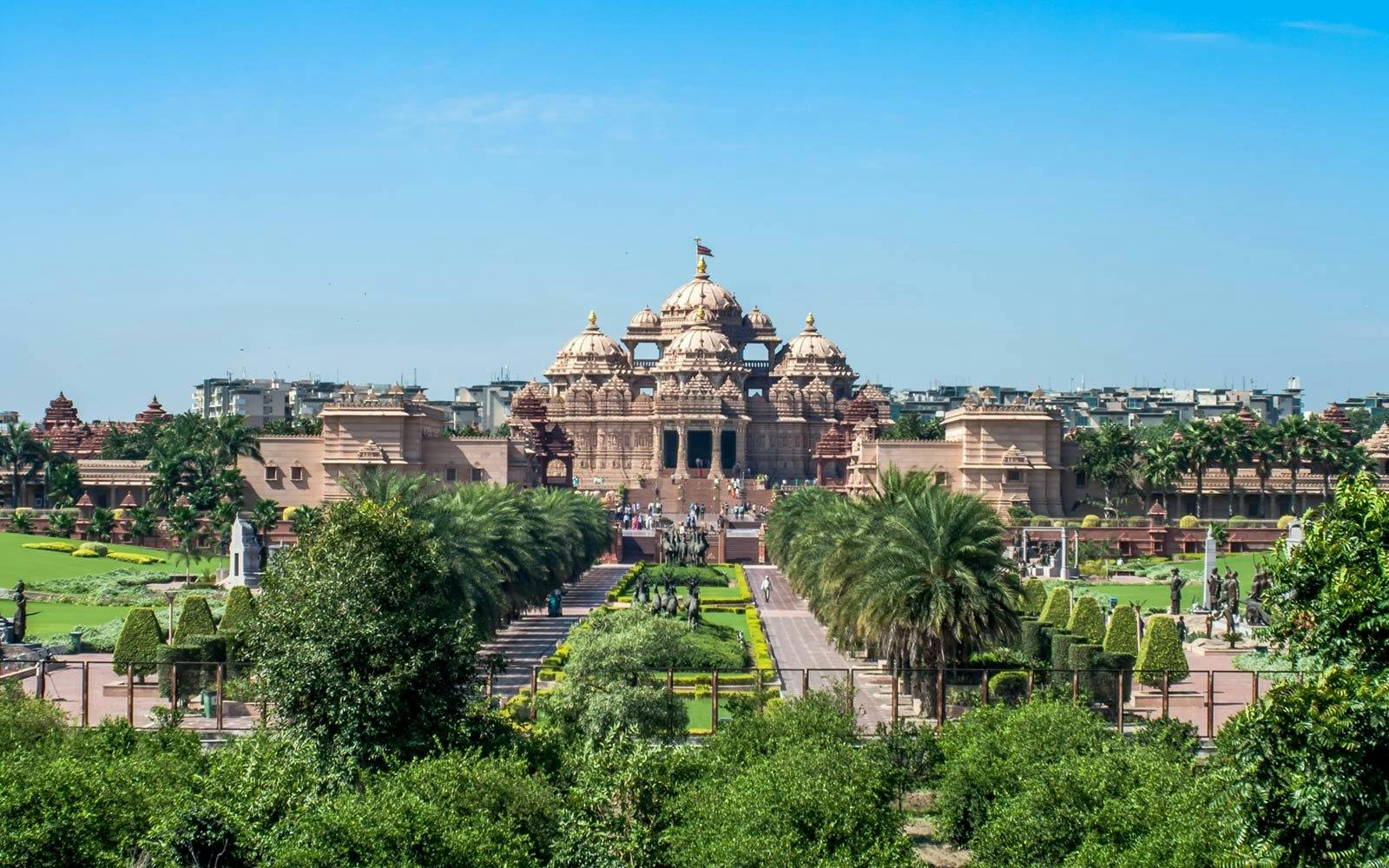 Akshardham Temple Private Evening Tour With Musical Fountain Show