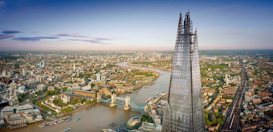 Passaggio di 24 ore sul Tamigi e vista da The Shard