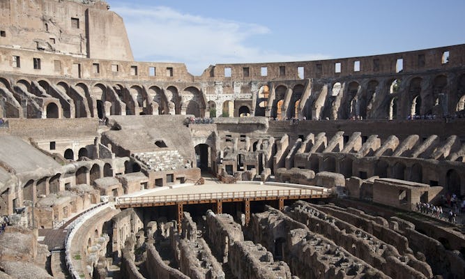 Tour privado pelo Coliseu, ao Fórum Romano e ao Monte Palatino