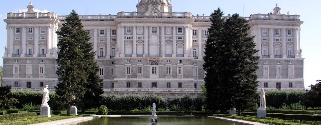 Madrid highlights with entrance and guided tour to the Royal Palace