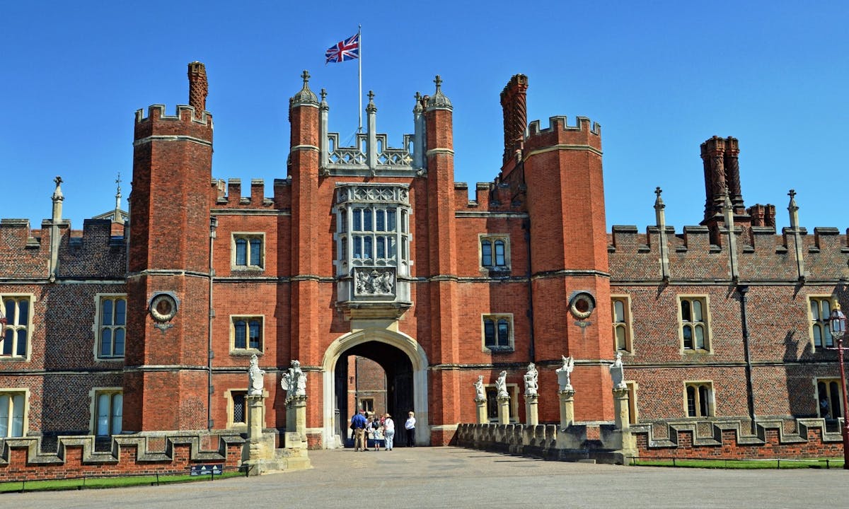 Hampton Court Palace-kaartjes met tuinen en doolhof