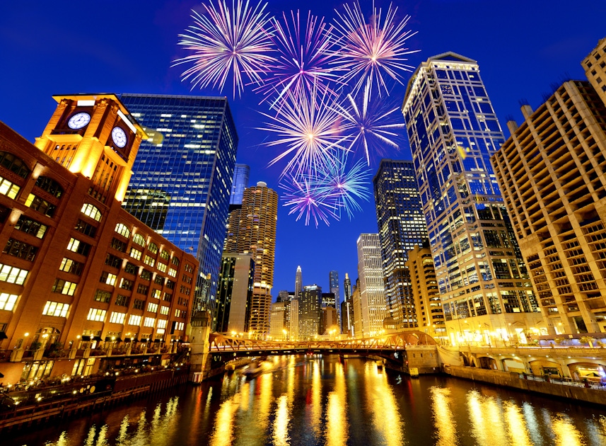 chicago boat tour fireworks