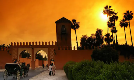 1001 Nights dinner show in Marrakech