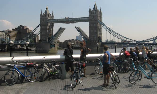 Rundture på cykel i London