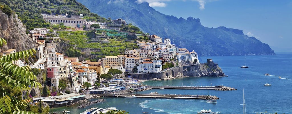 Viagem de um dia pela Costa Amalfitana e por Positano saindo de Roma em trem de alta velocidade