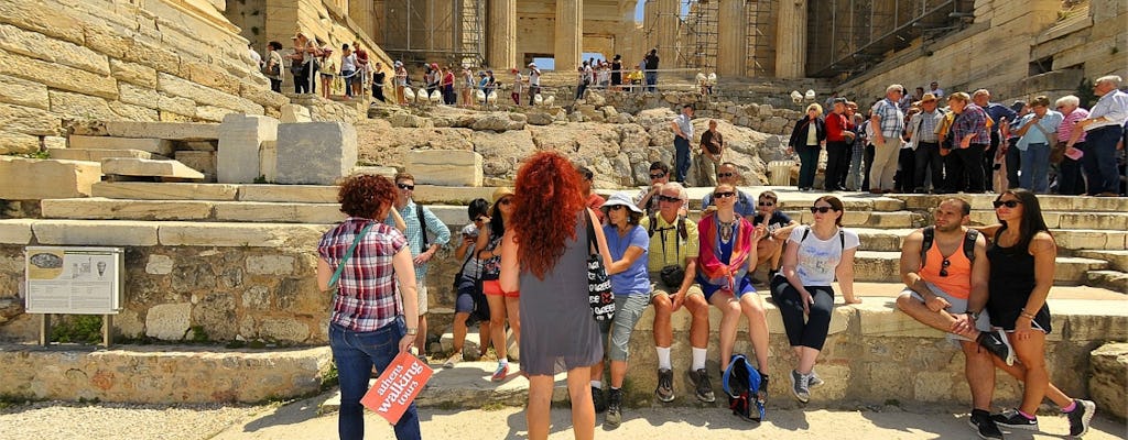 Visite à pied d'Athènes: Acropole, Zappeion Hall et Syntagma metro museum