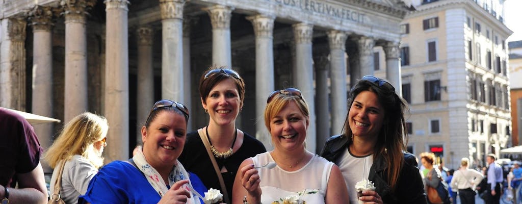 Visite de Rome avec glace et expresso