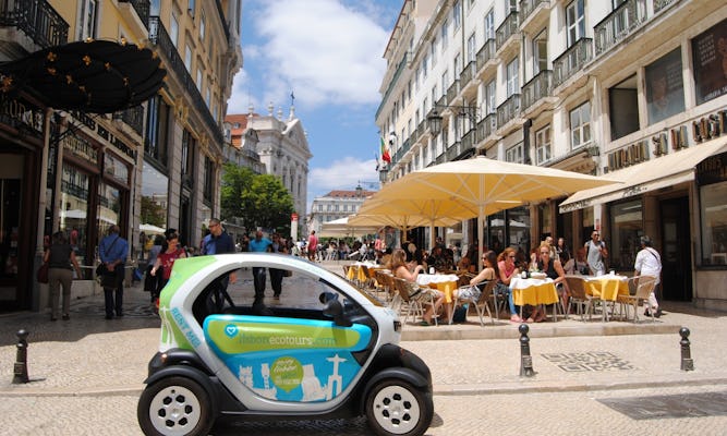 Tour por la Lisboa bohemia en un coche eléctrico con audioguía GPS