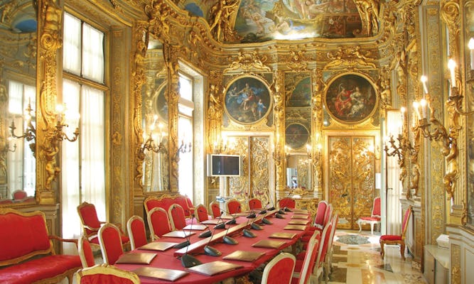 Visita guiada aos aristocráticos Rolli Palaces em Génova
