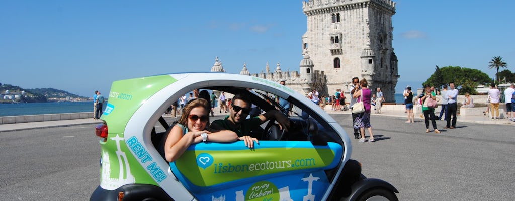 Tour of Lisbon in an Electric Car with GPS Audio Guide