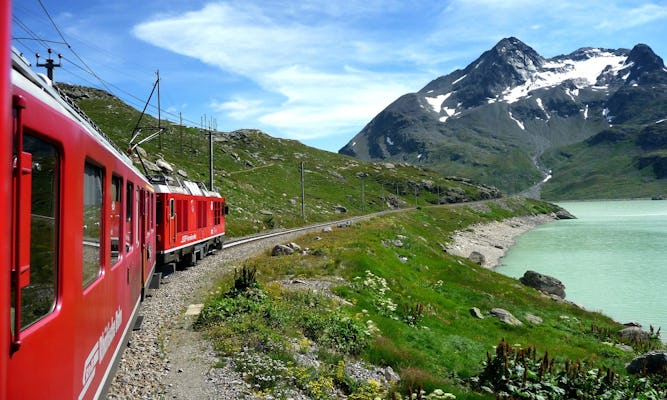 Bernina Express-trein: dagtocht naar de Zwitserse Alpen