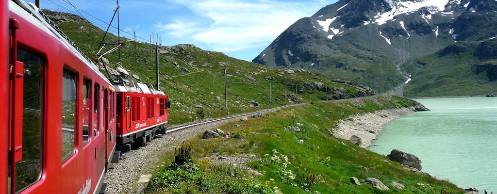 Train Bernina Express: excursion d'une journée dans les Alpes Suisses