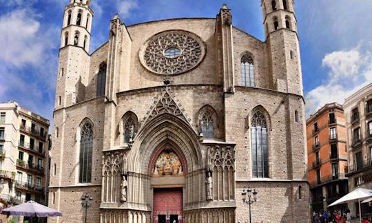 Visite privée du quartier gothique avec Santa María del Mar
