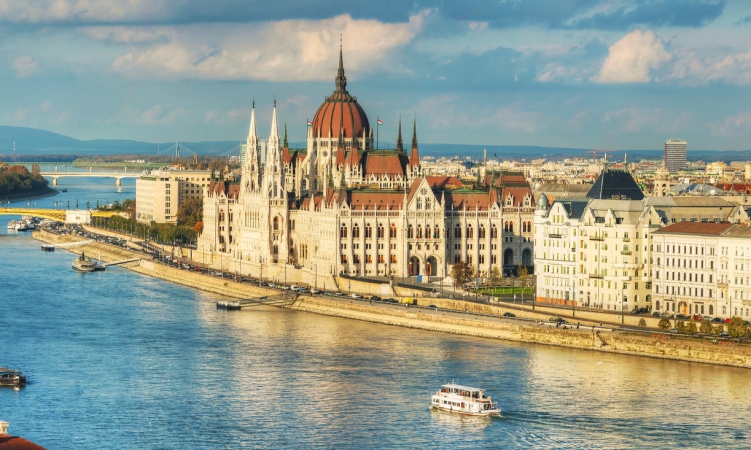 Будапешт панорама города