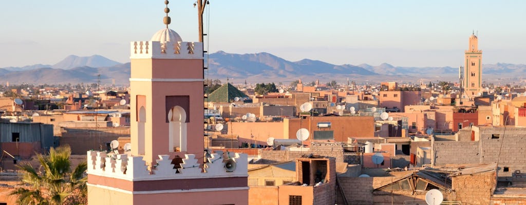 Excursión de día completo a Marrakech con guía y almuerzo