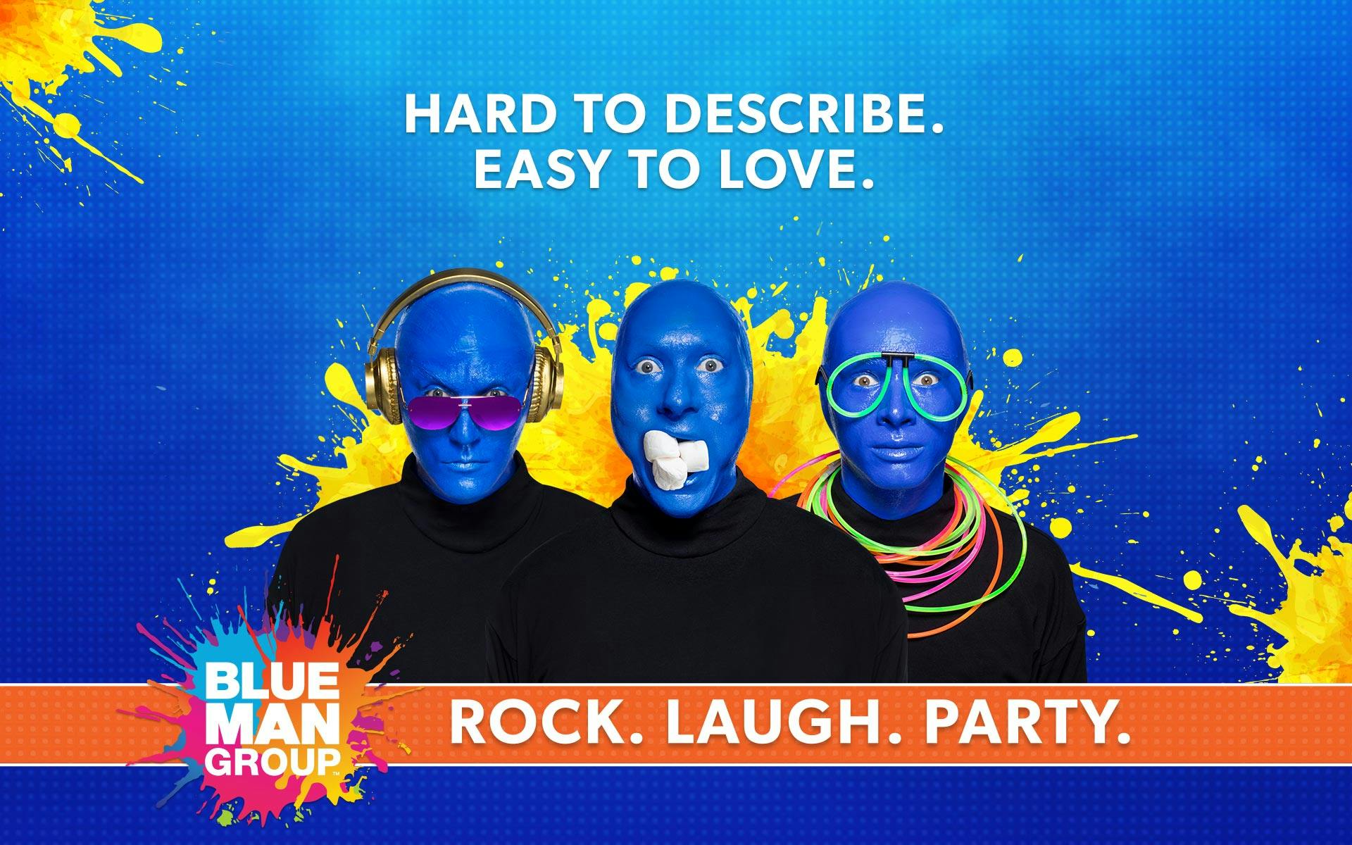 Off Broadway tickets to Blue Man Group