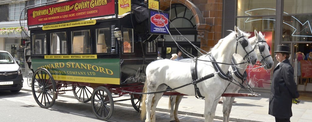Horse-drawn tour of London Christmas lights