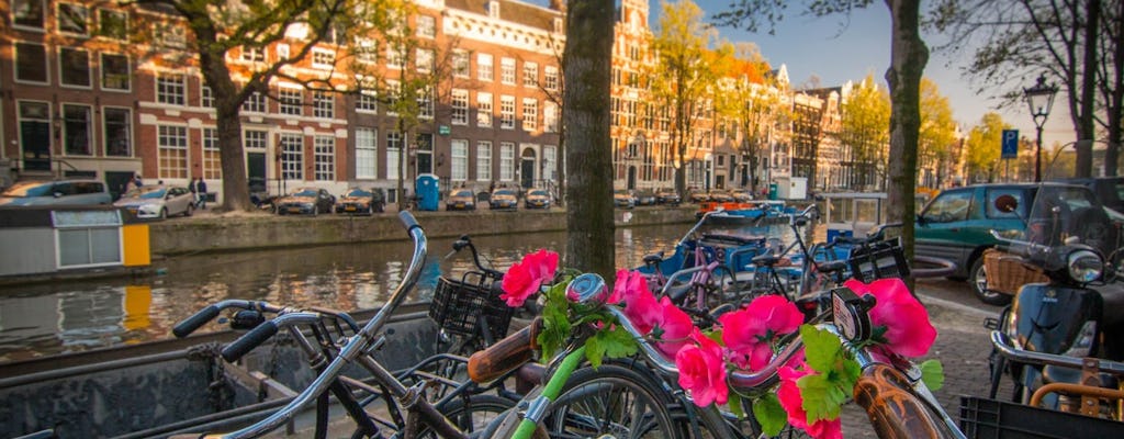 Tour privado de 3 horas em bicicleta pelo centro de Amsterdã