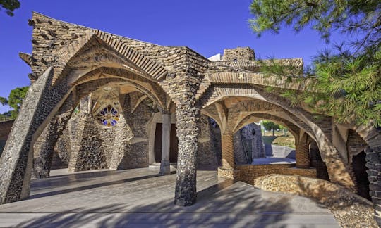 Gaudí Crypt in Colonia Güell entrance tickets with audioguide