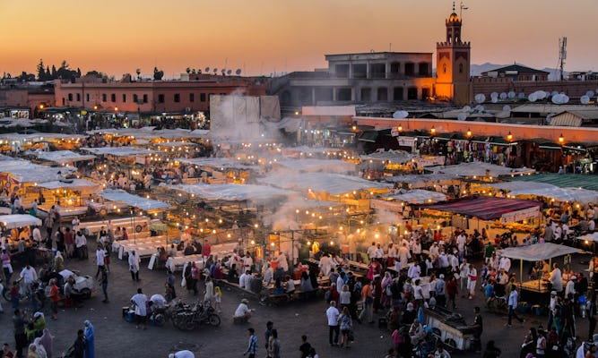 Excursion d'une journée à Marrakech au départ de Casablanca