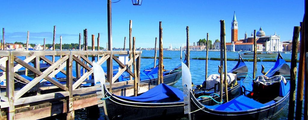 Tour matinal a pé por Veneza com visita à Basilica de São Marcos e passeio de gôndola