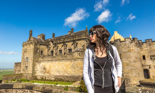 Loch Lomond, The Trossachs National Park und Stirling Castle von Glasgow aus