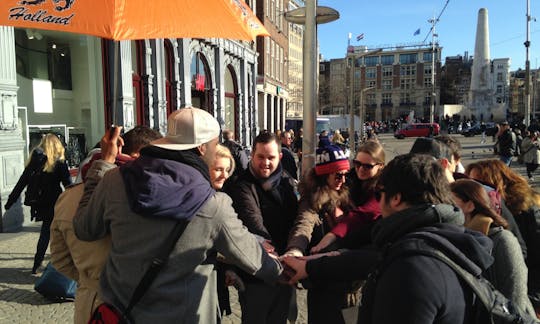 A melhor rota a pé  da Ganja em Amsterdã