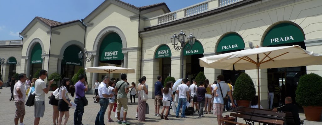 Serravalle Designer Outlet shopping tour from Milan
