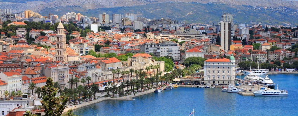 Gran tour por Split: Plaza de la fruta y Riva