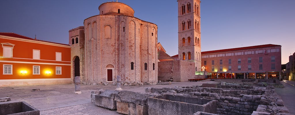 Visite à pied de Zadar : orgue marin et forum romain