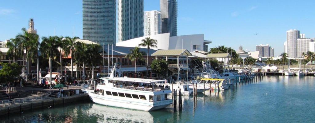 Biscayne Bay boat tour with roundtrip transportation