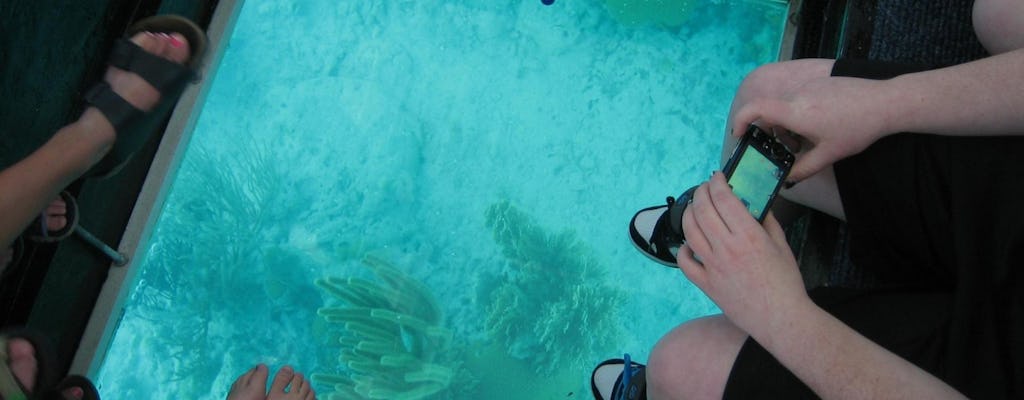 Excursión de un día a Key West con paseo en bote con fondo de cristal