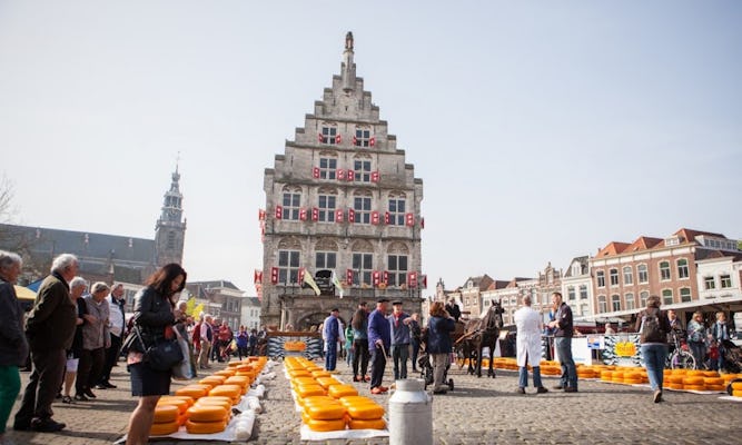 Visite d'un marché aux fromages à Gouda depuis Amsterdam