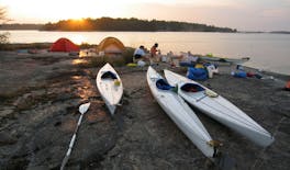 Stockholm archipelago: overnight kayaking and camping trip