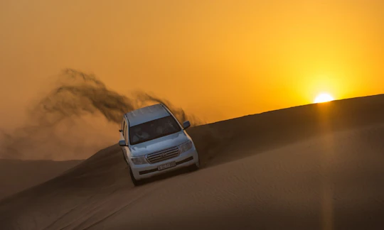 Premium desert safari with dinner and entertainment