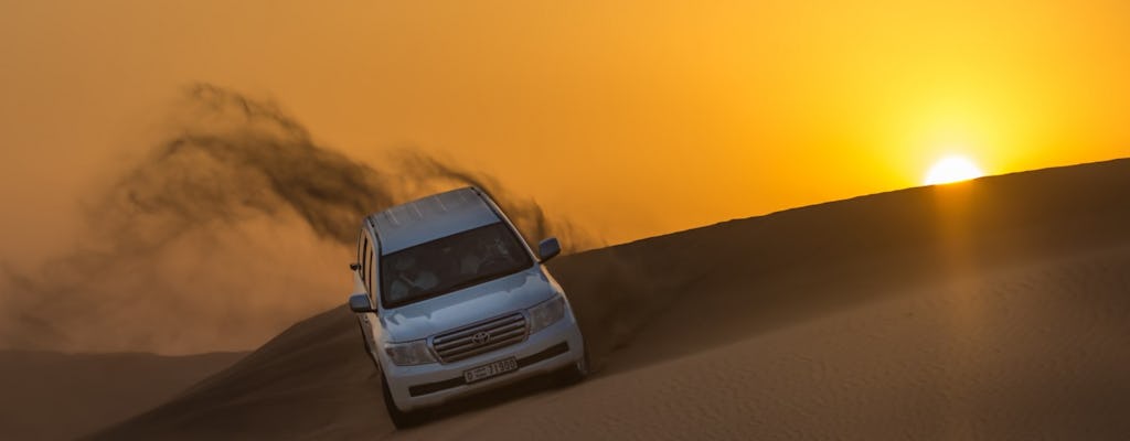 Premium desert safari with dinner and entertainment