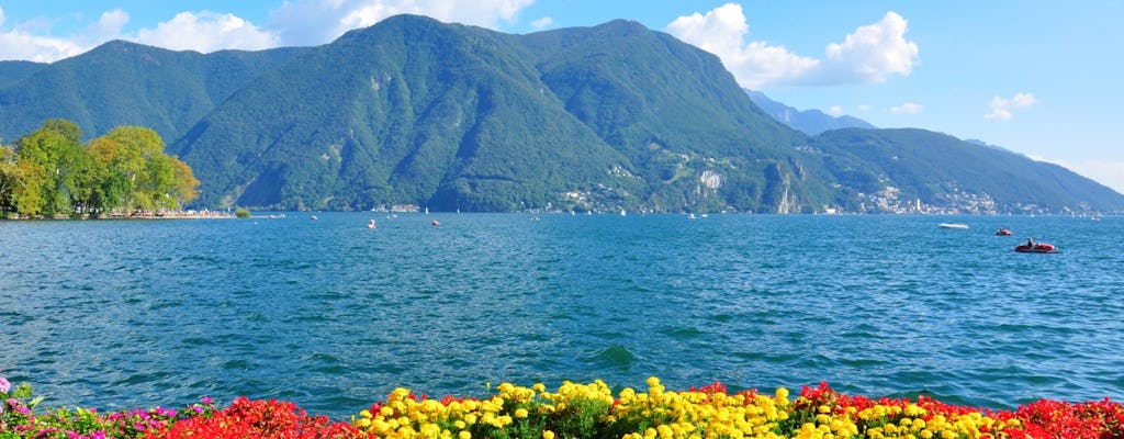Lago de Como com Bellagio e viagem de um dia Lugano saindo de Milão