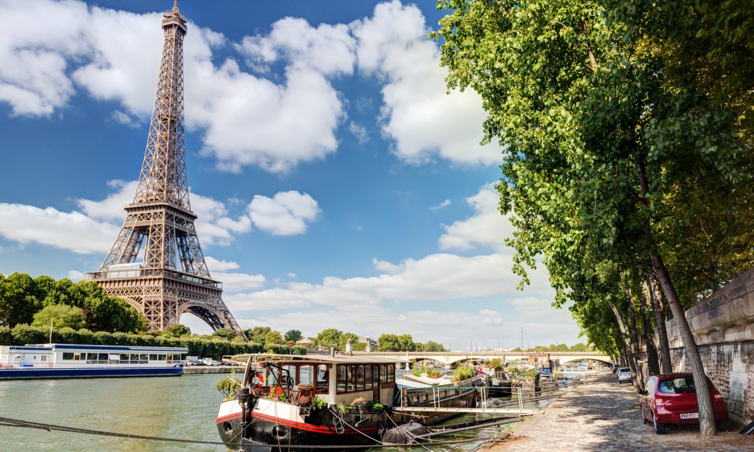Het beste van Parijs stadstour inclusief lunch in de Eiffeltoren en rondvaart op de Seine