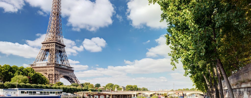 Tour do melhor da cidade de Paris com almoço na Torre Eiffel e cruzeiro no Sena