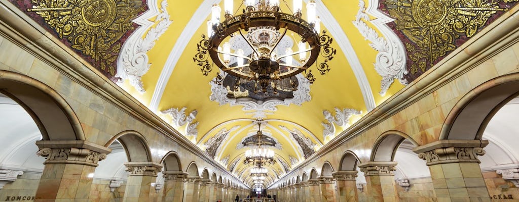 Moscow metro tour and its hidden stories