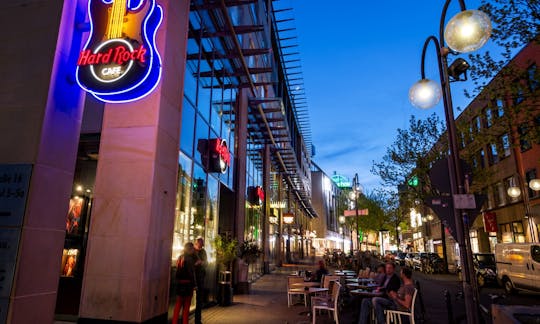 Hard Rock Cafe Cologne: assentos prioritários com menu
