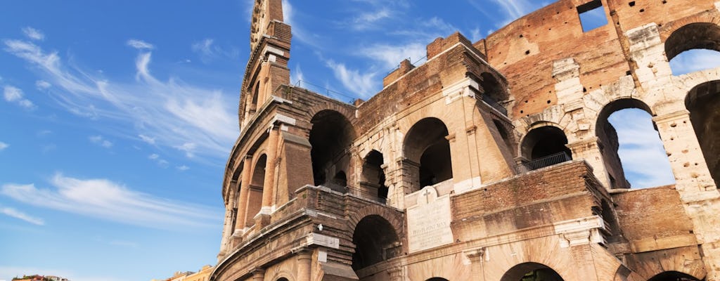 Roma in un giorno con Colosseo, Roma Antica e tour del centro città nel pomeriggio