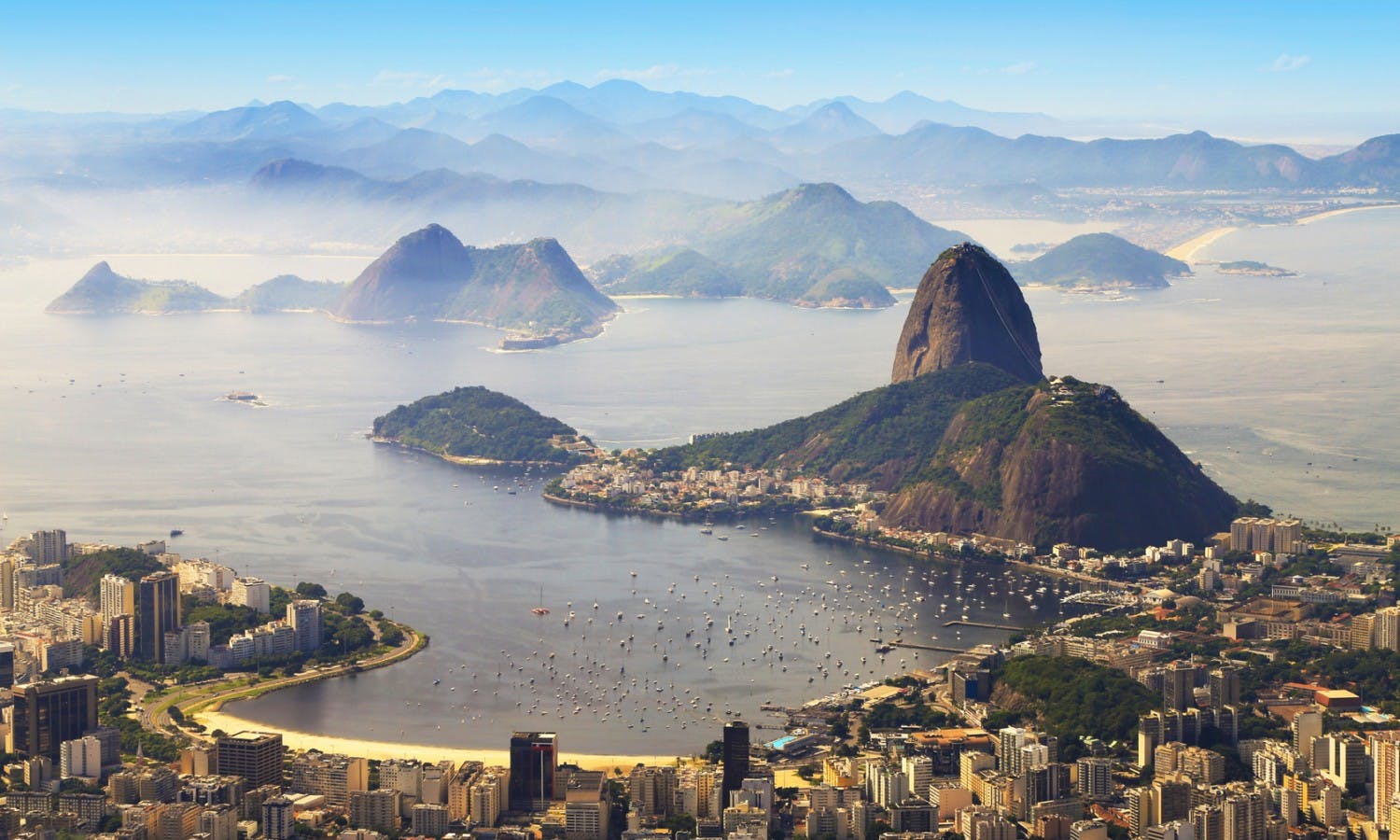 Rio de Janeiro aus der Luft Hubschrauber Tour