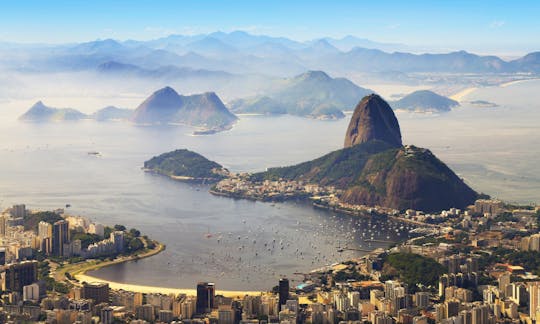 Rio per vliegtuig helikoptervlucht