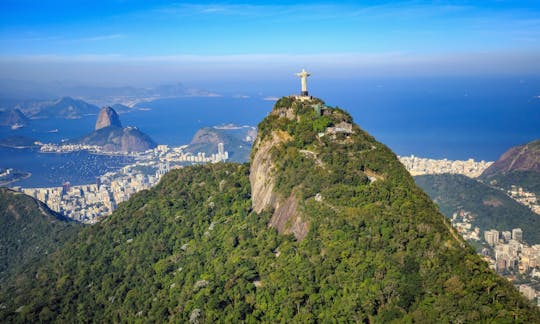 Rio per vliegtuig: rondleiding door de stad, helikoptertour en Sugarloaf met lunch