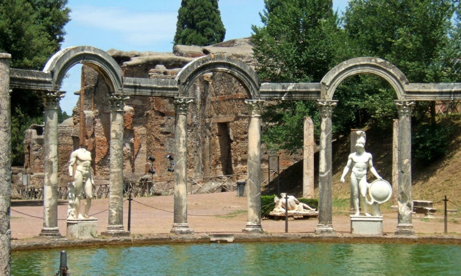 Viagem de dia de Tivoli com almoço à Villa de Adriano e Villa d'Este