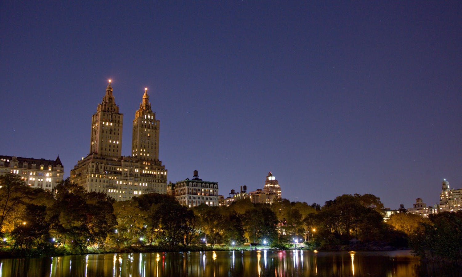 Central Park bei Nacht Fotosafari