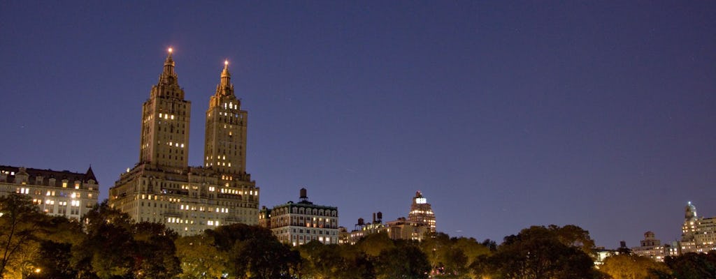 Central Park nocą zdjęcie safari
