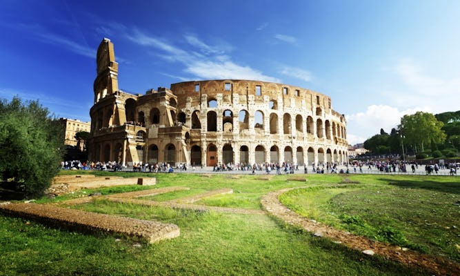 Tour del Colosseo, del Foro Romano e del Palatino con upgrade per i Musei Vaticani