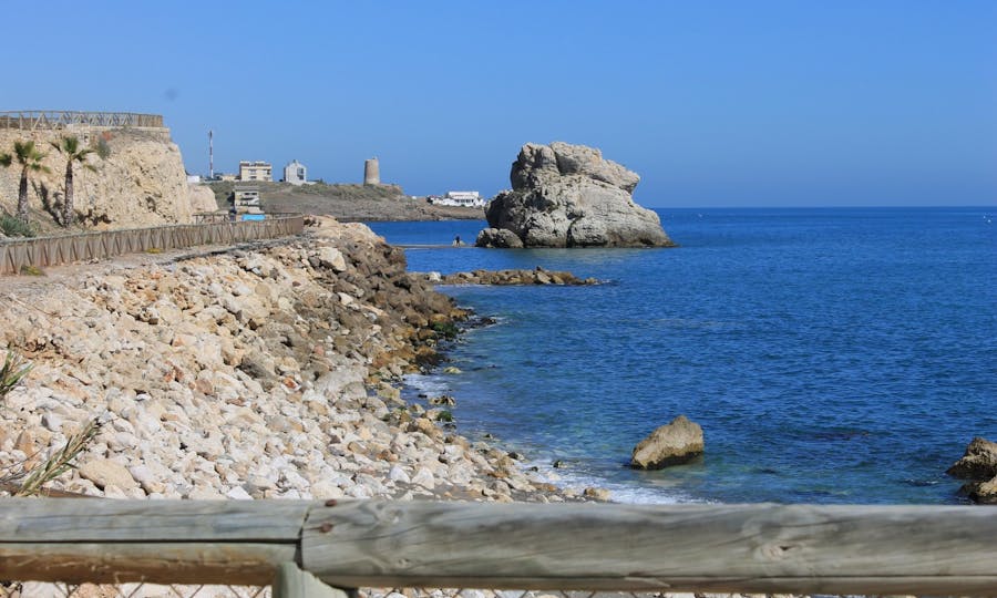 Excursão de bicicleta de Málaga a costa